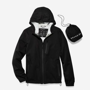 Cole Haan packable rain jacket